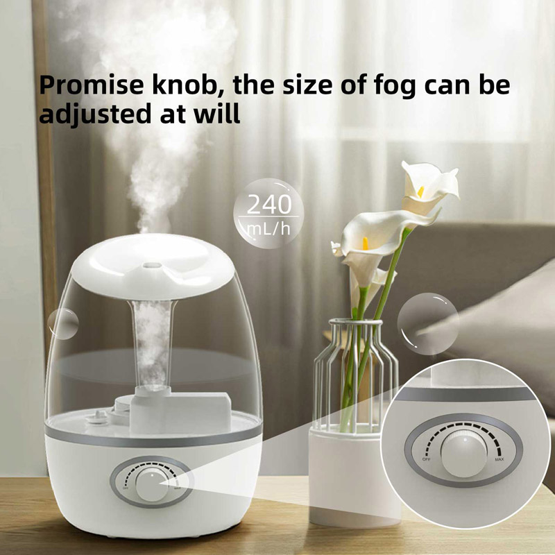 Humidifier with upper and lower structure