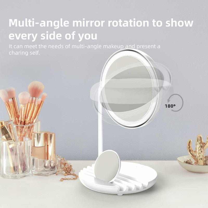 Led beauty makeup mirror