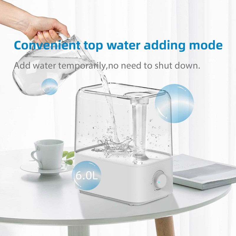 water-filled humidifier