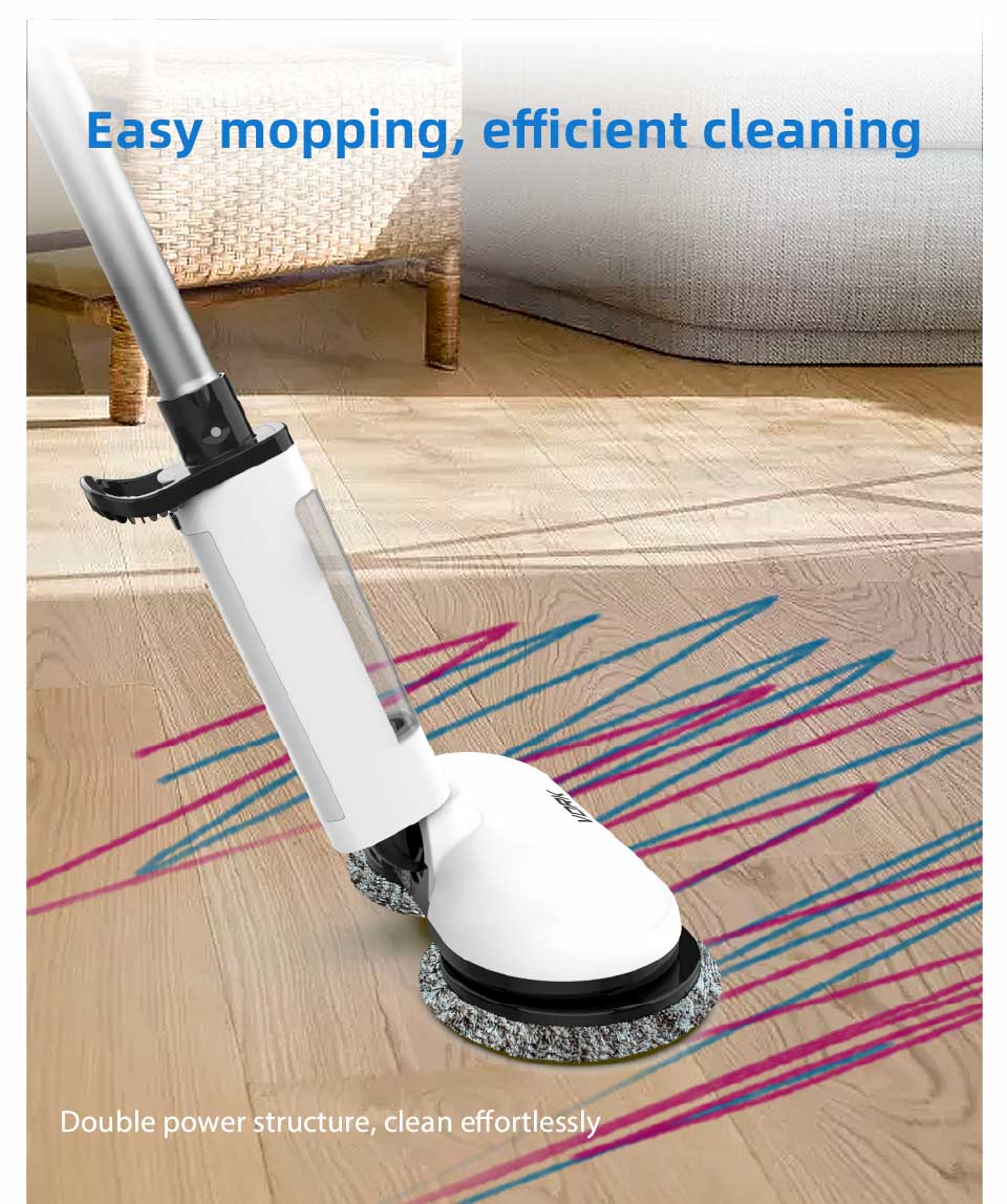 Custom Wet And Dry Cordless Electric Mop Hand-held Floor Mop ...