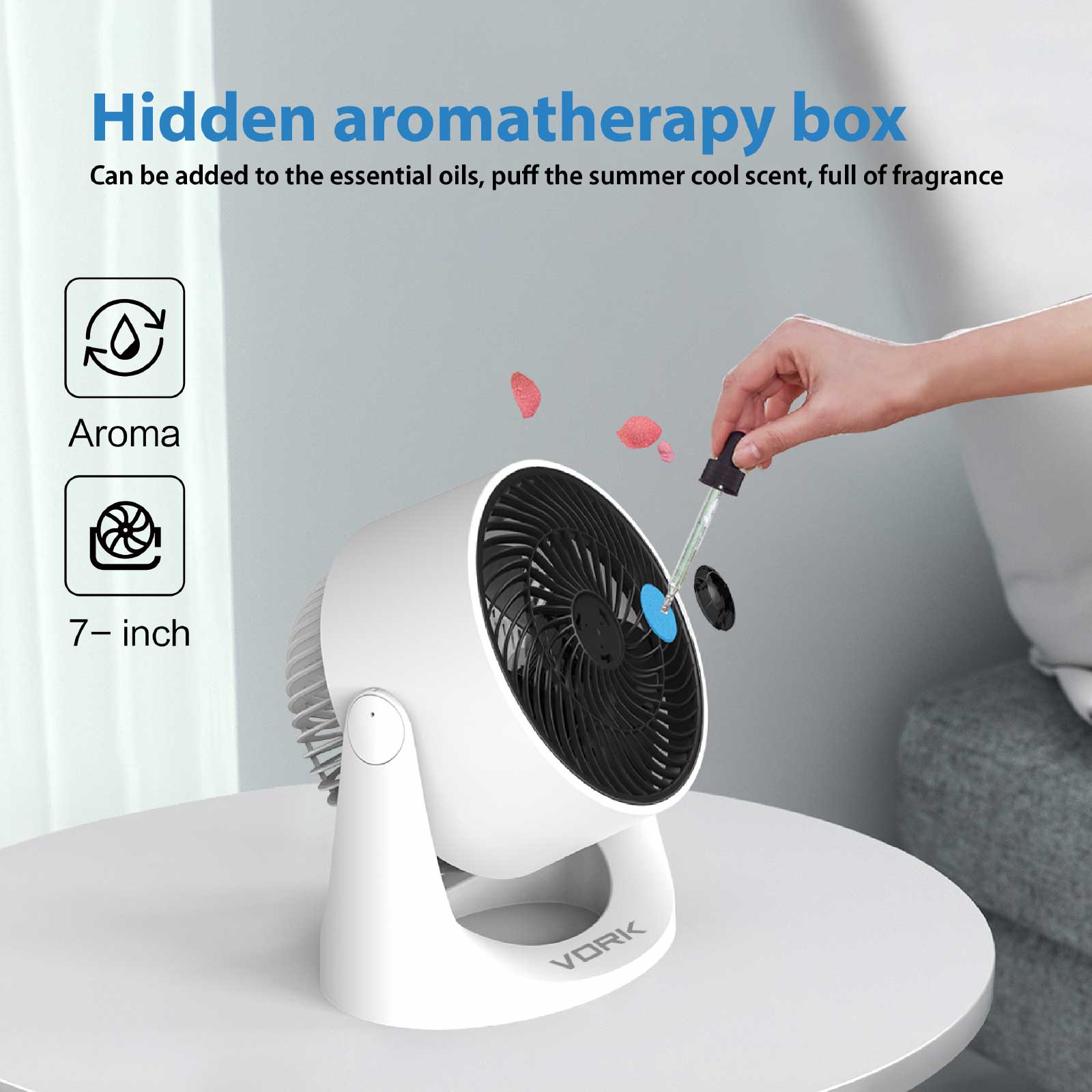 Vork Health Mini Fans - Your Portable Cooling Solution