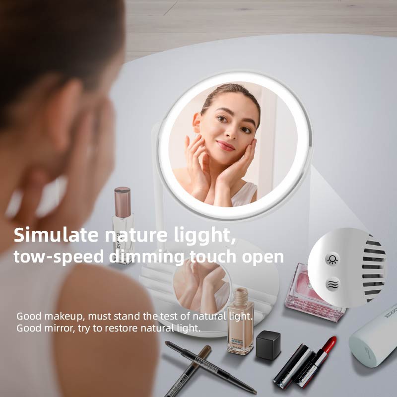 Unleash Your Beauty with the Multifunctional Makeup Mirror Power Bank